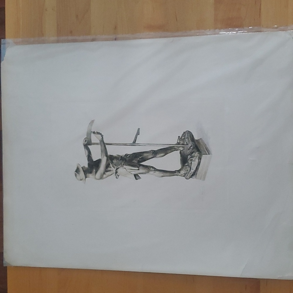 Wilhelm Woernle, industry Bronze Figure, Etching